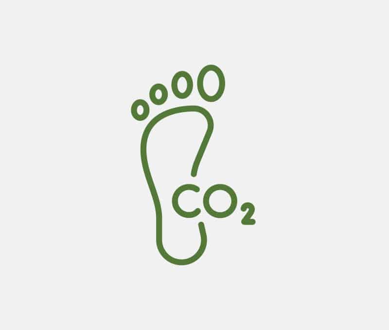 Icon Klimaschutz & Nachhaltigkeit Leistungen Carbon Footprint